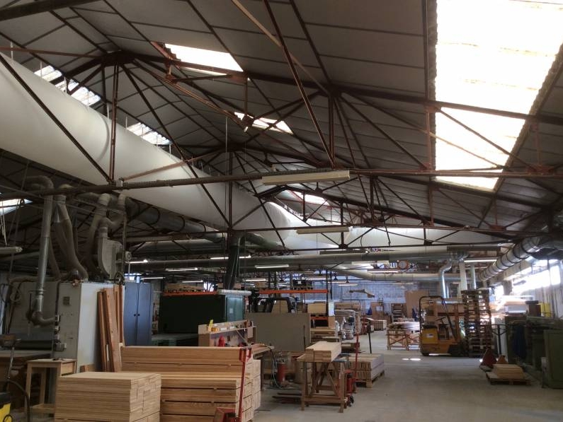 Distribution d'air dans la menuiserie en Vendée