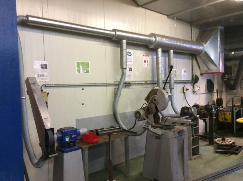 Captation de limailles sur tourets de meuleuses Clermont-Ferrand.