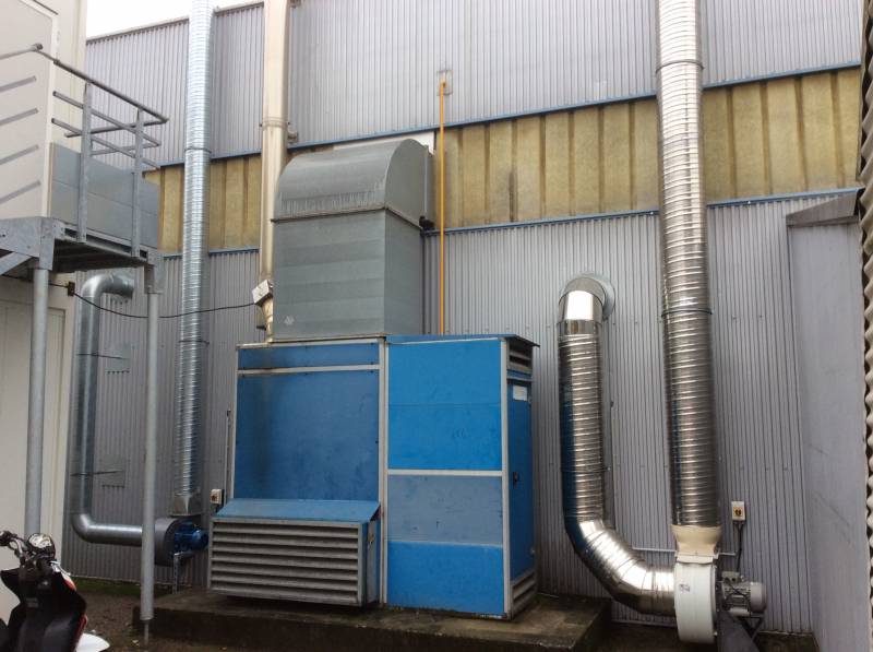 Extraction d'assainissement d'air.