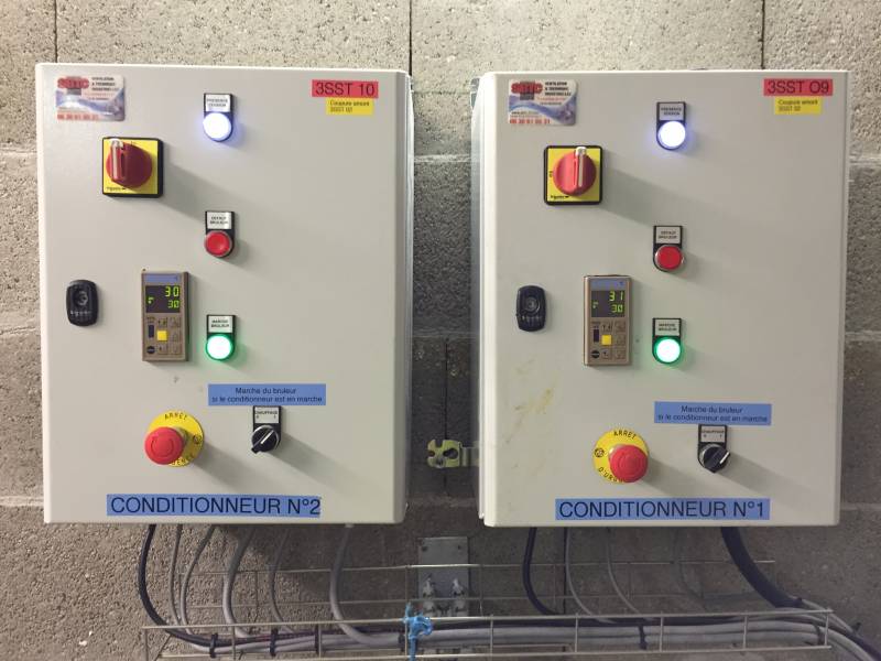 Régulationde température à Strasbourg.