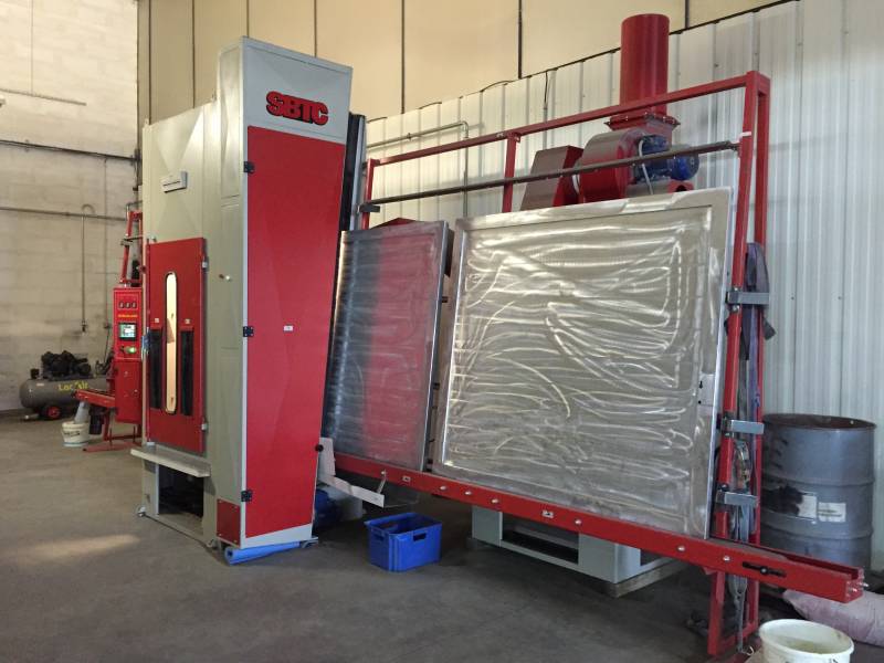 Aérogom System. Aéro gommage propre et automatique.