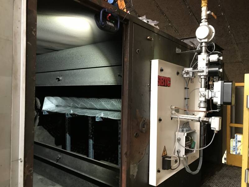 Brûleur veine d'air Rack à Metz