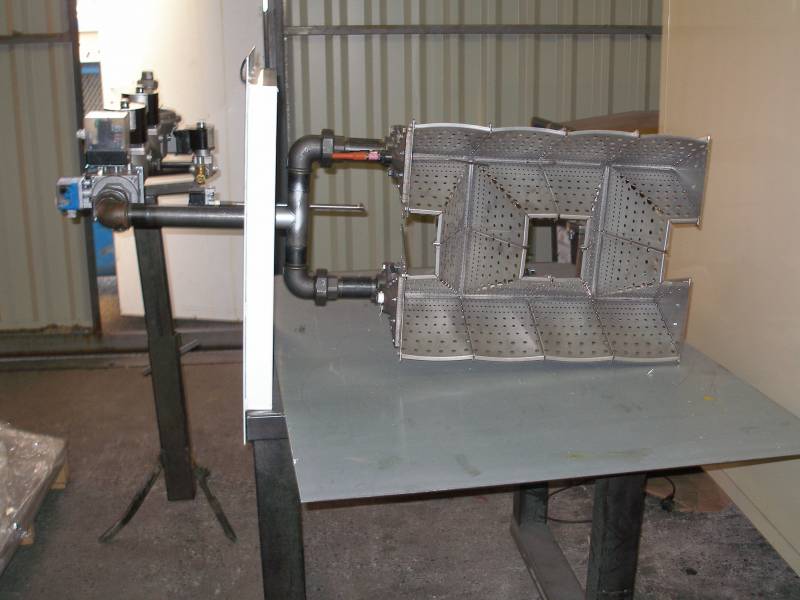 Brûleur veine d'air compact ''Rack''