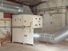 Générateur de ventilation tempérée MAK'AIR avec réseaux de gaines de distribution d'air.